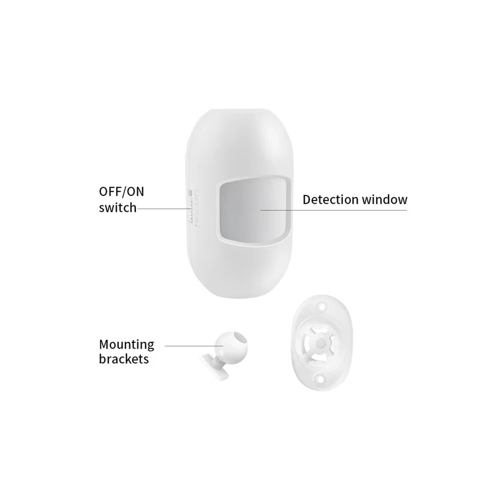 PIRKO 2026 Système d'alarme Tuya WiFi GSM 433MHz, sécurité Anti-cambriolage à Domicile, Application Tuyasmart/Smart Life, Compatible avec Alexa Google(Brand H)