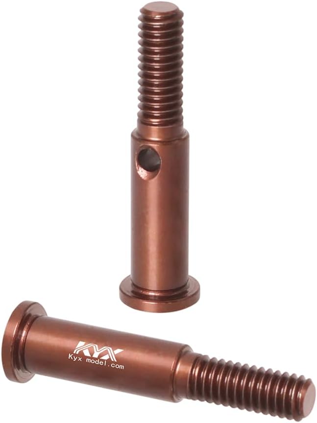 KYX Racing Hard Steel Freewheel Axle Front Drive Shaft Upgrades Parts Accessories for 1/10 Rc Crawler Tamiya DT04