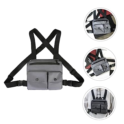 Bolso de pecho para actividades con gran capacidad y diseño práctico para el día a día 2