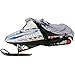 Produktbild JenNiFer 110X 51 X 48Inch Grey Waterproof Snowmobile Cover Motorcycle Weatherproof Fabric