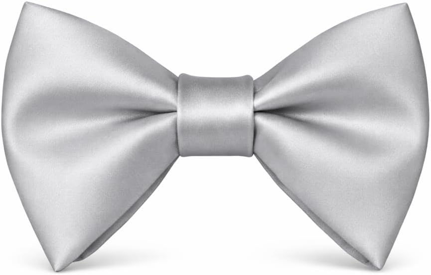 Men's Adjustable Satin Bow Tie