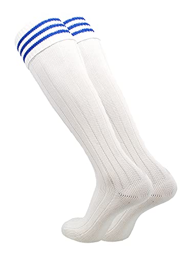Image of Soccer Socks With Fold Down Top - European Style for Adults - Men and Women