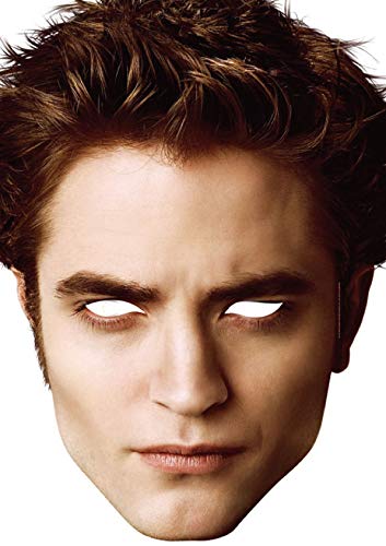FoxyPrinting Ed Cullen Celebrity Cardboard Party Face Mask Fancy Dress