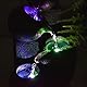 Innenbrunnen Kaskade 4 Ebenen Jar Natural Stone Effect Farbe Licht farbenfrohe LED, Zen und Elegante Innenausstattung, H 25cm - Luba Zen’light