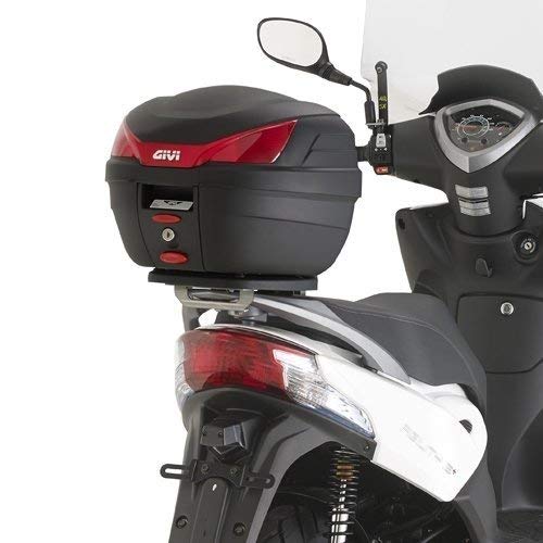 Topcase Träger schwarz Monolock Koffer o. Platte oder Max. Zuladung 3 kg Kymco 50 oder 125 Agility R16+ Bj 14, TU EU