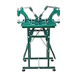 INTBUYING Manual Button Machine Manual Twisting Machine Two Station Grommet Snap Press Machine with Foot Press