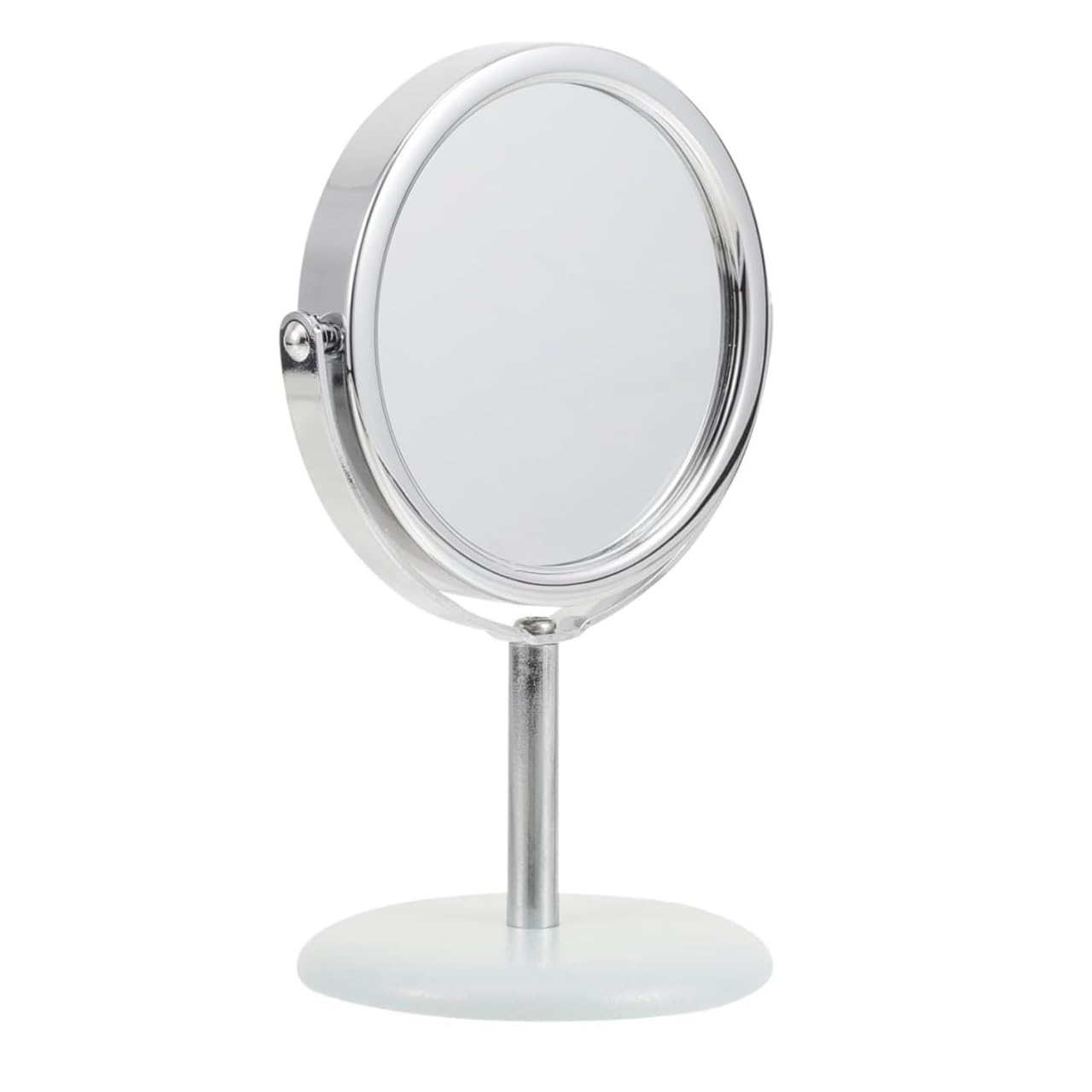 Mini Round Tabletop Makeup Mirror, 360° Rotation, Desktop Magnifying Vanity Mirror, Portable for Makeup, Grooming, Dressing Table & Travel-image-38