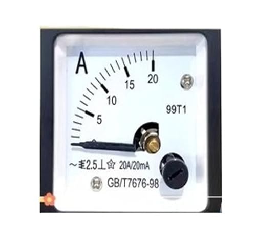 Ampèremètre AC 99T1-A à aiguille 30A de panneau avec mini transformateur