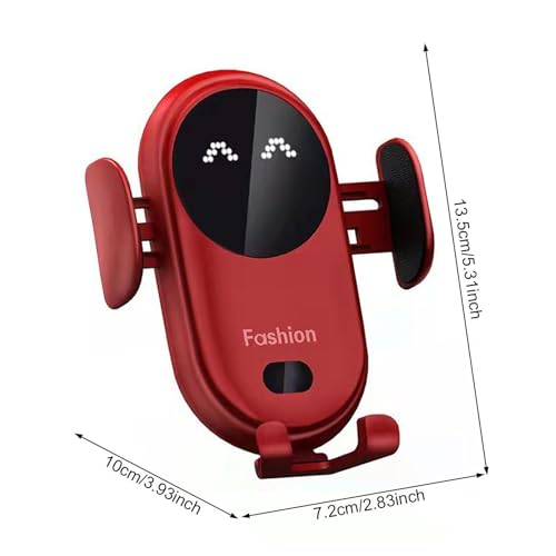 Soporte de coche para evitar caídas del móvil con sujeción automática ajustable 4