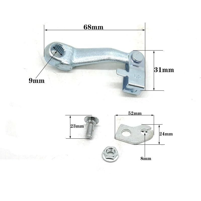 Soporte de brazo de embrague compatible con motor Zongshen NC250 para evitar fatiga 2