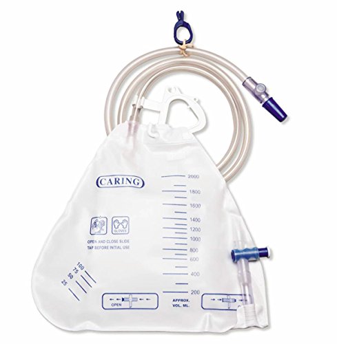 Urinary Drainage Bag with Anti-Reflux Device 2,000 mL