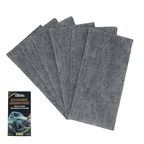 Mozziibazy Nano Sparkle Cloth Car Scratch Remover for Scratches Shine Cloths for Car Scratches Repair Scratches, Swirls, Paint Residues 6 Pack