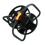 Assemblage facile : processus d'installation simple mécanisme de verrouillage pour la stabilité et la commodité lors de l'installation, enrouleurs de tuyau d'arrosage pour support, enrouleur de jardin