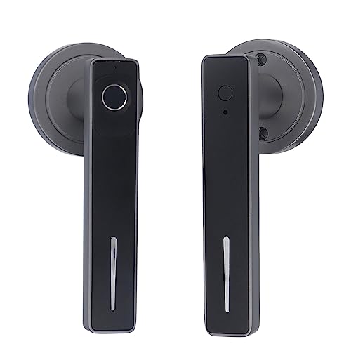 Fechadura de Porta Eletrônica, Porta USB à Prova de Ferrugem, Impressão Digital, Maçaneta Inteligent