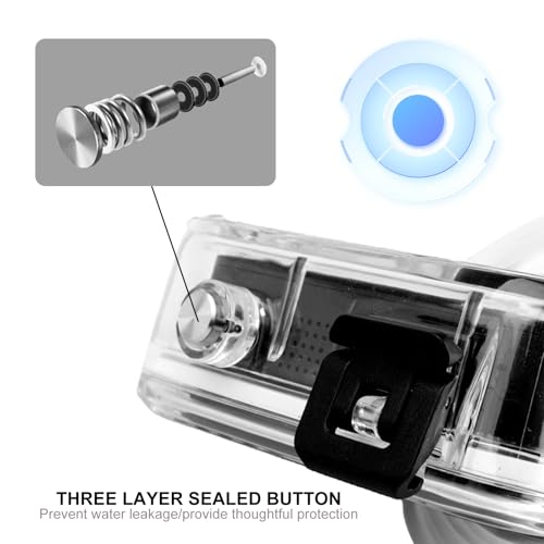 Étui de plongée pour GoPro MAX 2 boîtier étanche 50m protection mer
