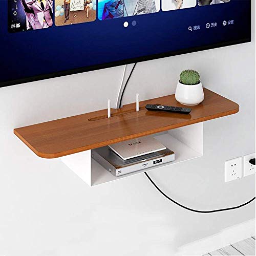 Console TV flottante MU meuble décodeur et routeur - 4