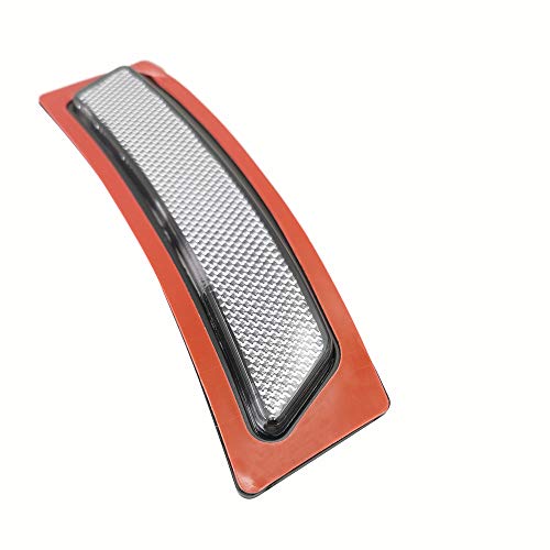 Image of Front Bumper Reflector Side Marker Lights For BMW F30 3 Series F32 F33 F36 4-Series (White Lens)