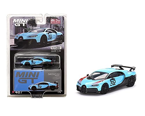 Modelo a escala 1/64 Bugatti Chiron Pur Sport miniatura 1