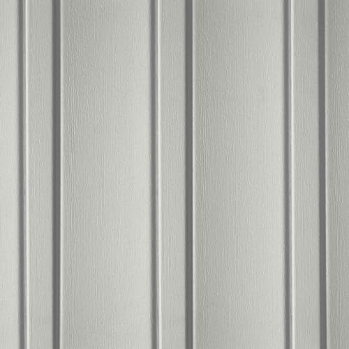 CertainTeed Board and Batten Vertical Vinyl Siding (34, Sterling Gray, Single 7 Inch (10ft. Siding))