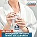 Skin Clinic Freeze 'n Clear Skin Tag Remover - Cryogenic Kit with 8 Precision-Tip Applicators + Tweezers - FDA-Cleared Freezing Skin Tag Treatment Solution for Adults