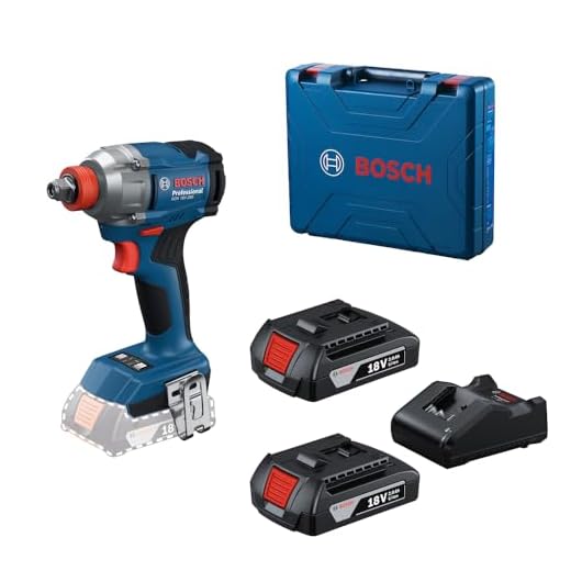 Bosch Parafusadeira/Chave Impacto GDX 18V-285 285Nm 2800rpm 2 baterias e Maleta