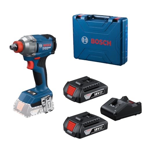 Bosch Parafusadeira/Chave Impacto GDX 18V-285 285Nm 2800rpm 2 baterias e Maleta