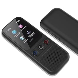 Language Translator Device, 138 Languages Supported, Instant Offline Language Translator Device, Voice Translator Offline, Portable Two-Way Real-Time Language Translator for Travel Business Learning