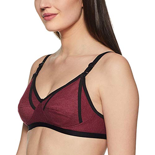 Image of Fabme Women's Cotton Non-Wired Nursing Bra