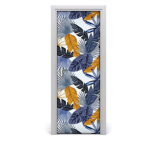 Fondo de pantalla autoadhesivo impermeable de hojas de oro de 70x200 cm para decoración DIY 2