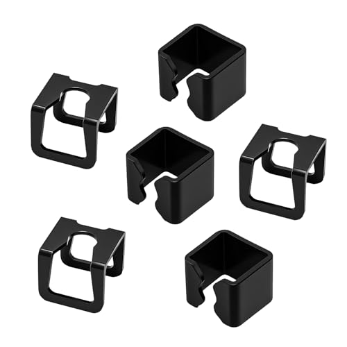 Cric de sol horizontal 2T avec pince de serrage en acier renforcé lot de 6