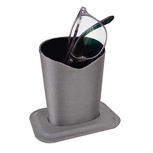 Baitaihem Pack of 2 Eyeglasses Holder Stand Protective Glasses Holder For Desks Or Nightstands, Dark Gray （Note：2 colors sent by random） - Thumbnail 2