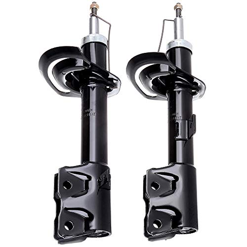 Shocks,ECCPP Front Shocks Absorbers for Jeep Fits 2007 2008 2009 2010 2011 2012 for Dodge Caliber,2007 2008 2009 2010 for Jeep Compass/Patriot 334642 334643 72368 Auto Shocks Gas Strut Sets(Set of 2)