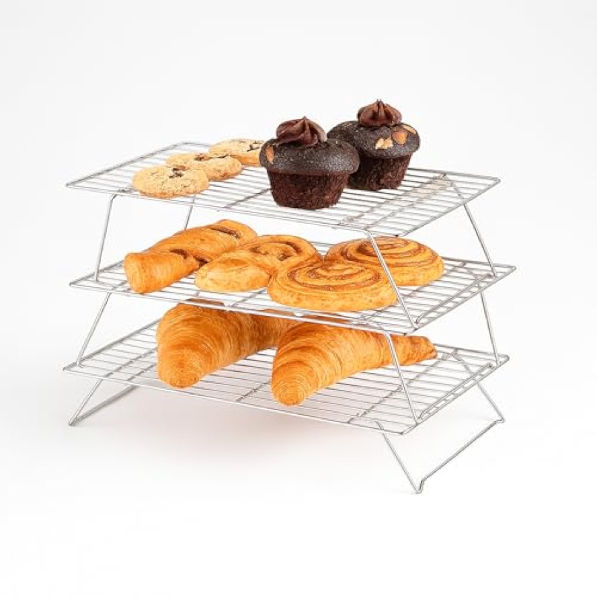 3-Tier Stackable Cake Cooling Rack