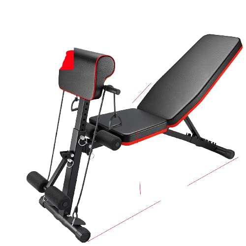 Nc Dumbbell Bench Sit-Ups Fitness Equipment Home Multifunctional Auxiliary Device Supine Board Fitness Chair Bird Bench Press #TOP28