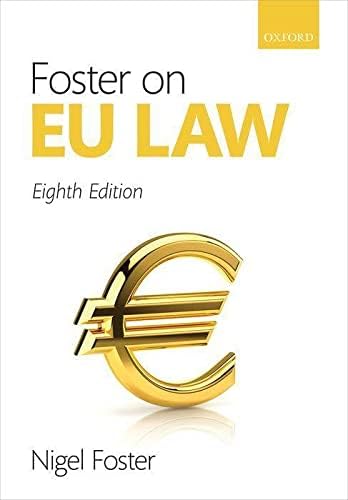Foster on EU Law: A Novel