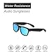 OhO sunshine Water Resistant Audio Sunglasses,Fashionable Bluetooth Sunglasses to Listen Music and Make Phone Calls,UV400 Polarized Lens