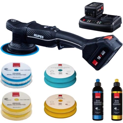 RUPES BigFoot HLR21 Cordless Polisher Kit