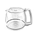 Proctor Silex 12-Cup Durable Replacement Carafe, White 88180Y (Pack of 2)