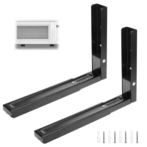 QWORK Adjustable Steel Mount Brackets