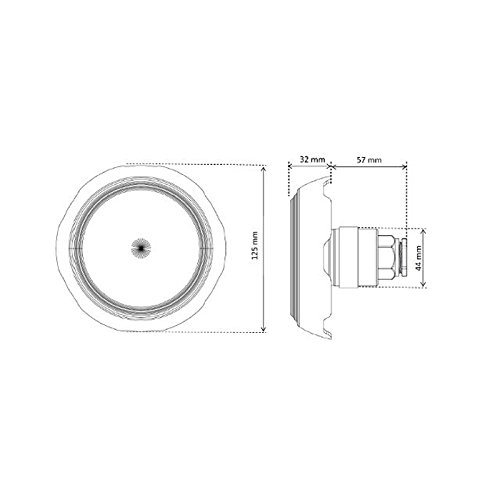 Faro LED RGB Per Piscina Seamaid Mini Proiettore 36 Led 7W - Con Filo