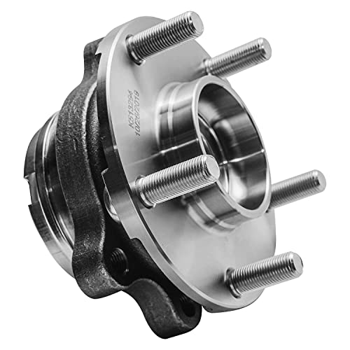 Detroit Axle - 2.5L Front Wheel Hub & Bearing Assembly Replacement For 2007-2013 Nissan Altima #TOP5