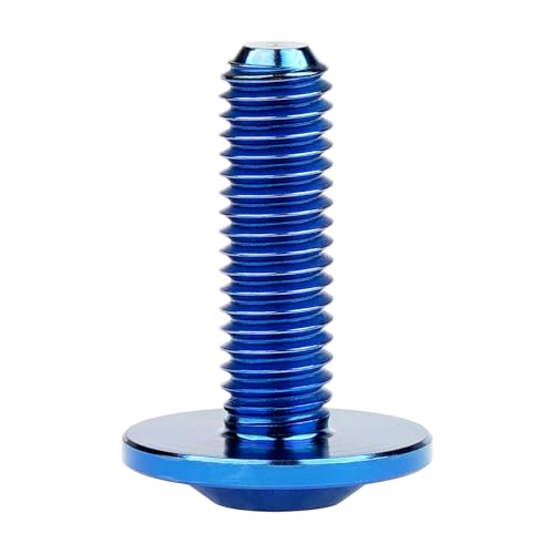 Image of Titanium Bolt Torx Head M6x10 15 20mm Screw for Bicycle Motorcycle Car Modification Pack of 6 (Anode Blue, M6x20mm)