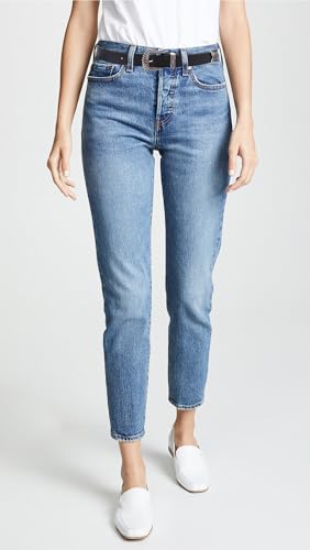 Women’s 1.10″Fashion Black Retro Vintage Leather Belts for Jeans Pants Dresses Ladies Waist Belt with Designer Buckle4