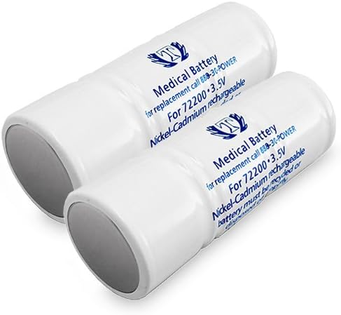 T Titan Paquete de 2 baterías Banshee que reemplazan a Welch Allyn 72200 para 71000 71010 71015 71020 71022 71050 71051