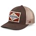 American Cattle Co. Billboard Adjustable Snapback Western Hat (Dark Chocolate/Brown)