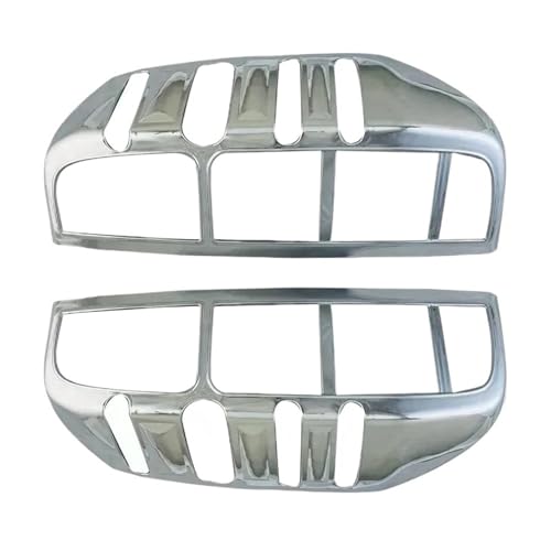 EBGNFPUQR Rear Light Frame Compatible For Suitable 2007-2014 D40 Frontier Tail Light Cover With Electroplated