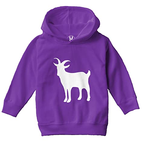 Haase Unlimited Goat Silhouette - Farm Animal Toddler/Youth Fleece Hoodie2