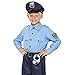 Handcuffs for Kids Safety Toy Cop Cuffs with Key Police Officer Role Play Cowboy Sheriff Halloween Costume for Kids