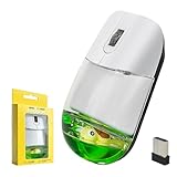 💻 Compatibilité universelle : Cette adorable souris transparente à effet liquide est compatible avec les ordinateurs de bureau, les ordinateurs portables et tout appareil doté d'un port USB