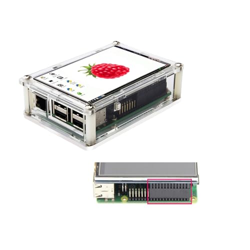 Image of 2Pcs 3.5 inch Touch Screen Display for Raspberry Pi 3.5 inch Touchscreen Module 320x480 TFT Touch Screen Display with Touch Pen Compatible with Raspberry Pi A, B, A+, B+, 2B, 3B, 3B+,4B 5 Versions
